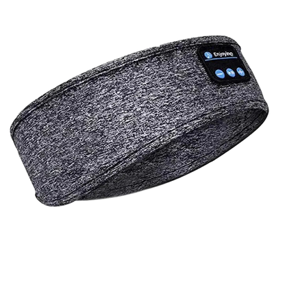 Bluetooth Sleep Headband – Wireless Headphones, Built-In Speakers, Comfortable Fabric, 10-Hour Battery Life